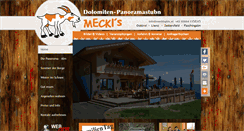 Desktop Screenshot of meckisalm.at